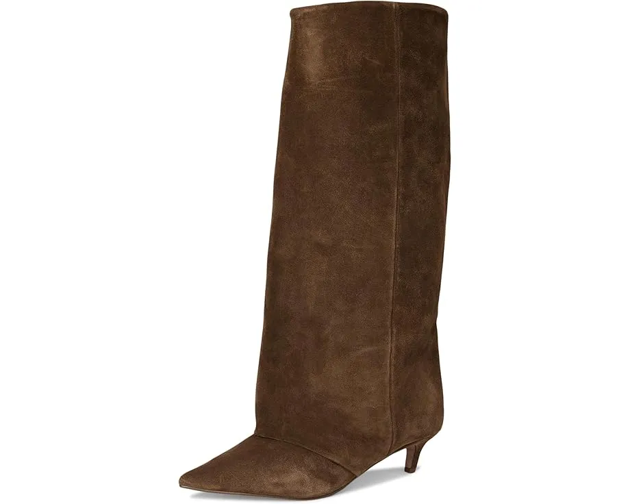 Ботинки Steve Madden Luca из замши до икры с низким каблуком