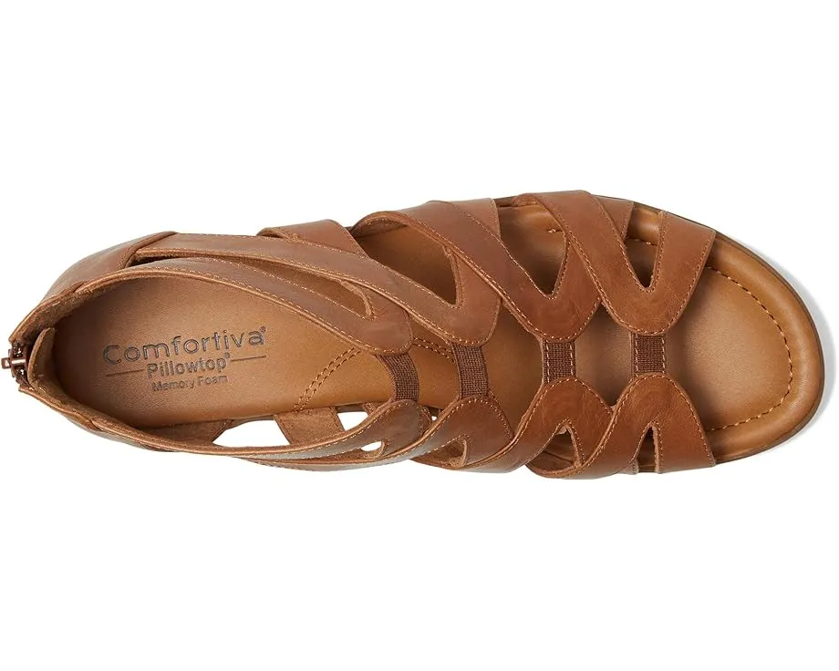 Сандалии Eternia от Comfortiva с эластичными вставками и удобной подошвой