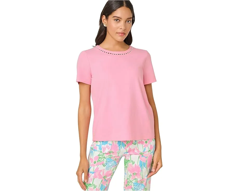 Топ Clairmont Pearl с жемчужной отделкой от Lilly Pulitzer