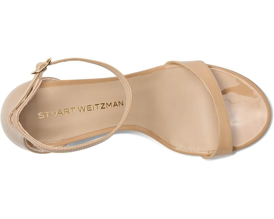 Босоножки Nudist II Sandal 75 на шпильке с глянцевым верхом Stuart Weitzman