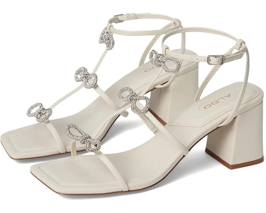 Босоножки ALDO Kaeli с бантом из стразов и квадратным каблуком