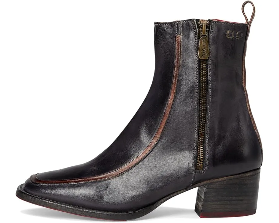 Ботинки Bed Stu Bitsy с квадратным носком и молнией сбоку