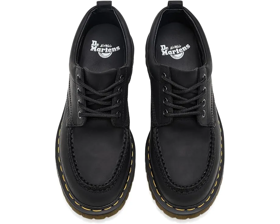 Ботинки Dr. Martens Lowell из кожи Crazy Horse черные