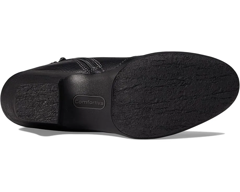 Ботинки Comfortiva Briane на молнии с миндалевидным носком и квадратным каблуком