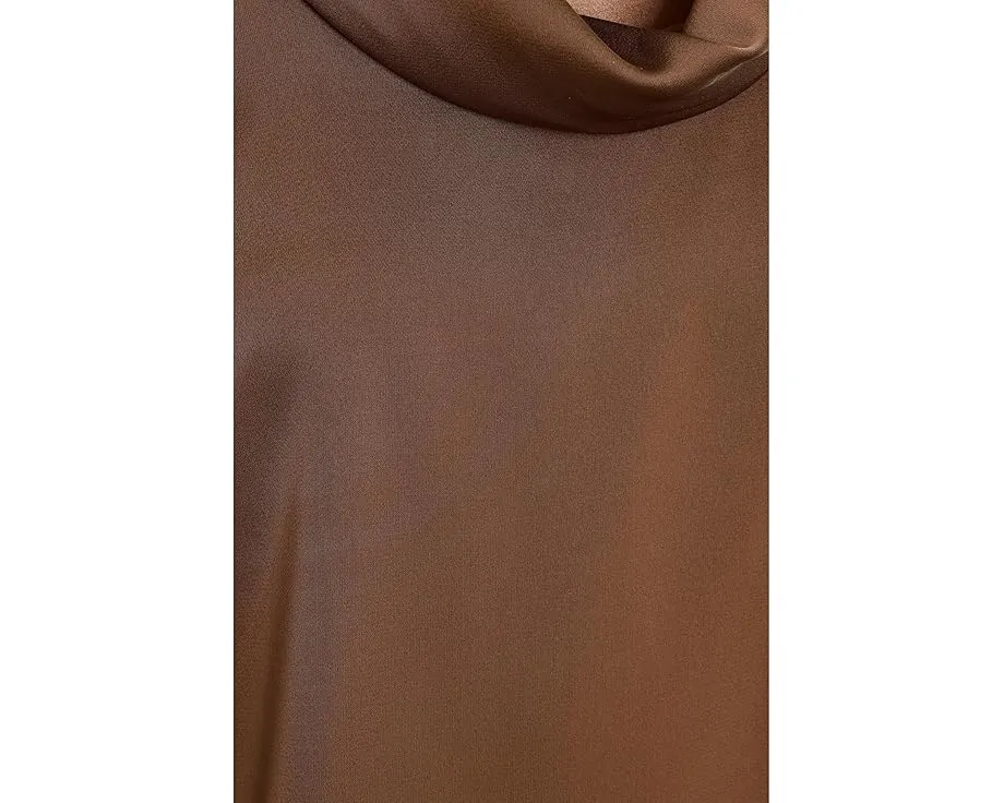 Блузка Vince Camuto без рукавов с капюшоном и прямым подолом