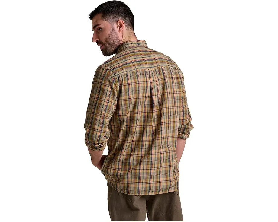 Рубашка Toad&Co Airscape с длинным рукавом из органического хлопка