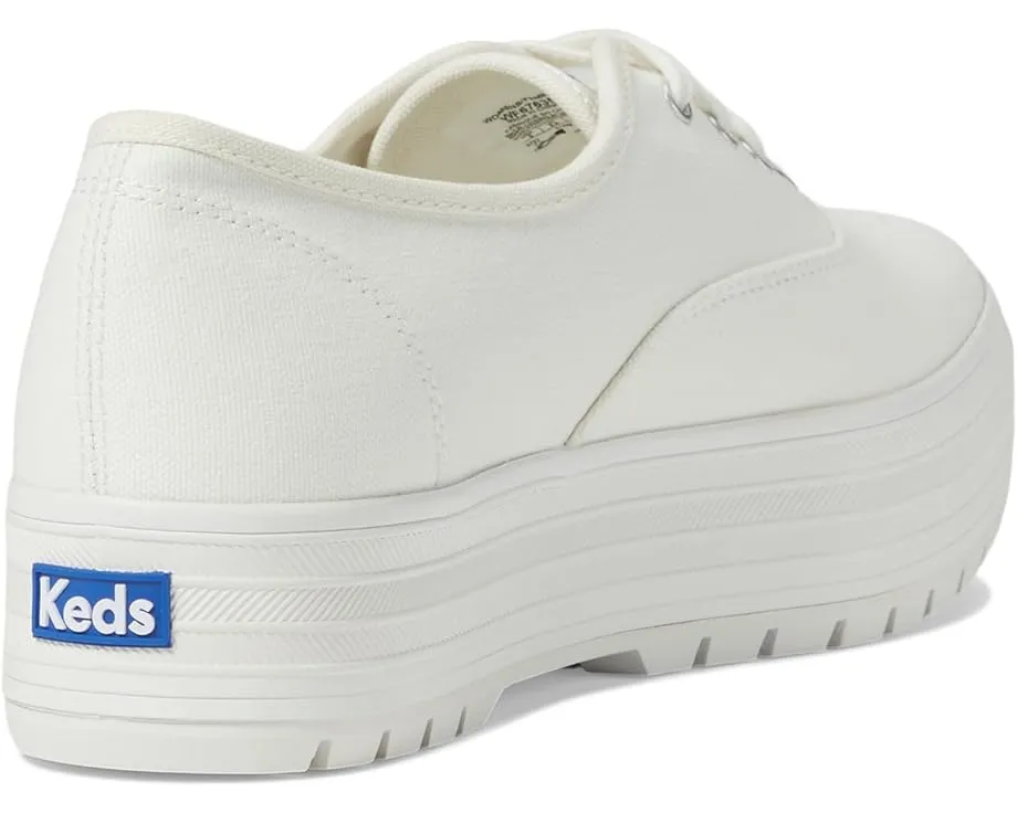 Туфли Keds The Platform Lug Lace Up на платформе с круглым носком