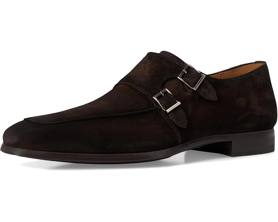 Лоферы Magnanni 23696-00 с двойной пряжкой из водоотталкивающей кожи