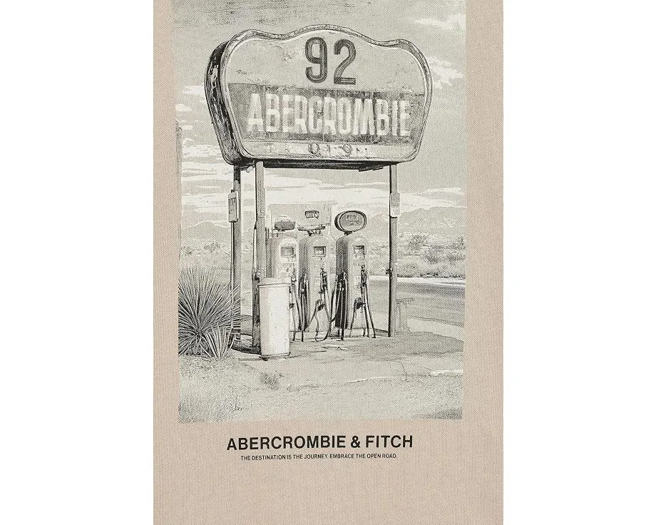 Футболка Race Car Photo Tee abercrombie kids для детей