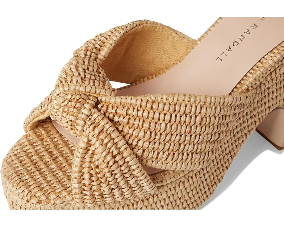 Сандалии Loeffler Randall на массивной платформе с узлом