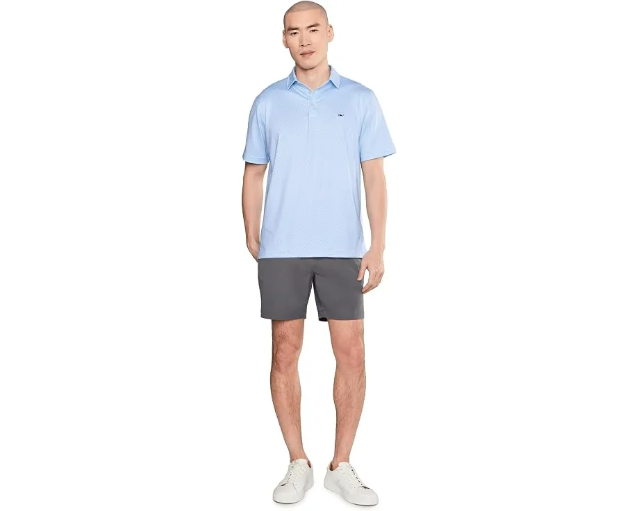 Шорты Vineyard Vines On The Go длиной 7 дюймов (17.78 см) с отводом влаги
