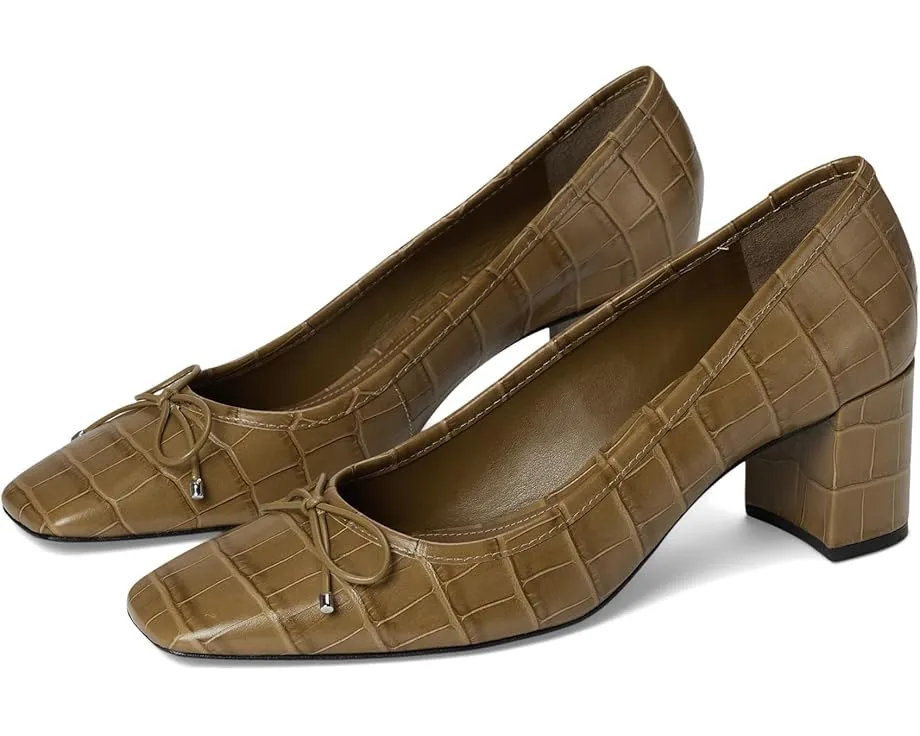 Туфли Schutz Arissa на устойчивом каблуке с квадратным носком и бантом