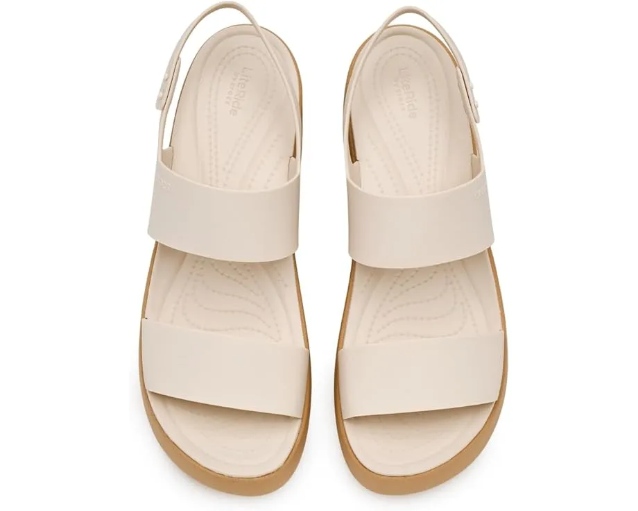 Босоножки Crocs Brooklyn Sky на платформе с технологией комфорта LiteRide