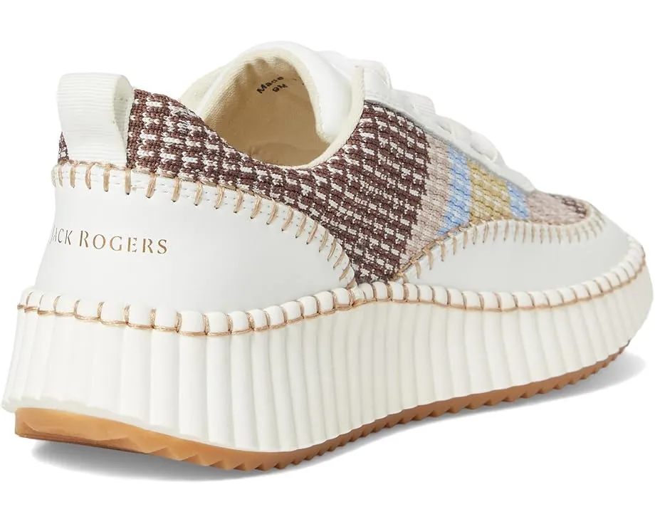 Кроссовки Jack Rogers Sealine из сетки и кожи с синими акцентами