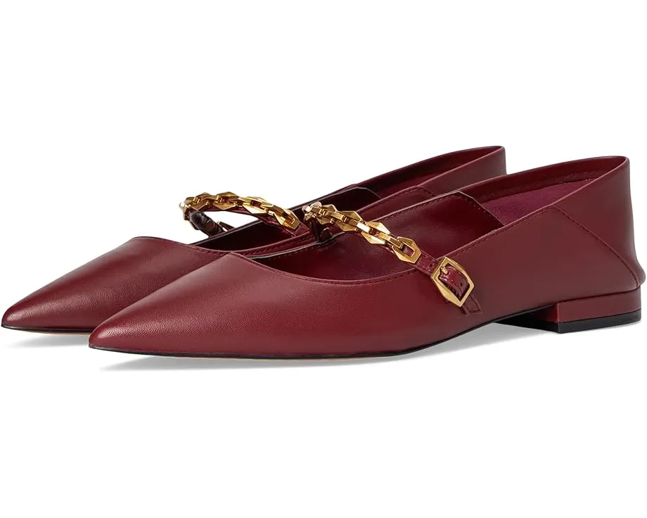 Балетки Vince Camuto Aylin с цепочкой и застежкой на пряжке