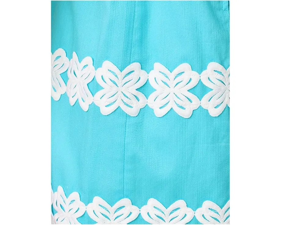 Платье Davis макси с квадратным вырезом и кружевной отделкой Lilly Pulitzer