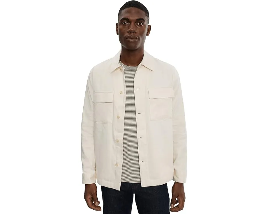 Куртка Vince Chore из стрейч-льна с накладными карманами