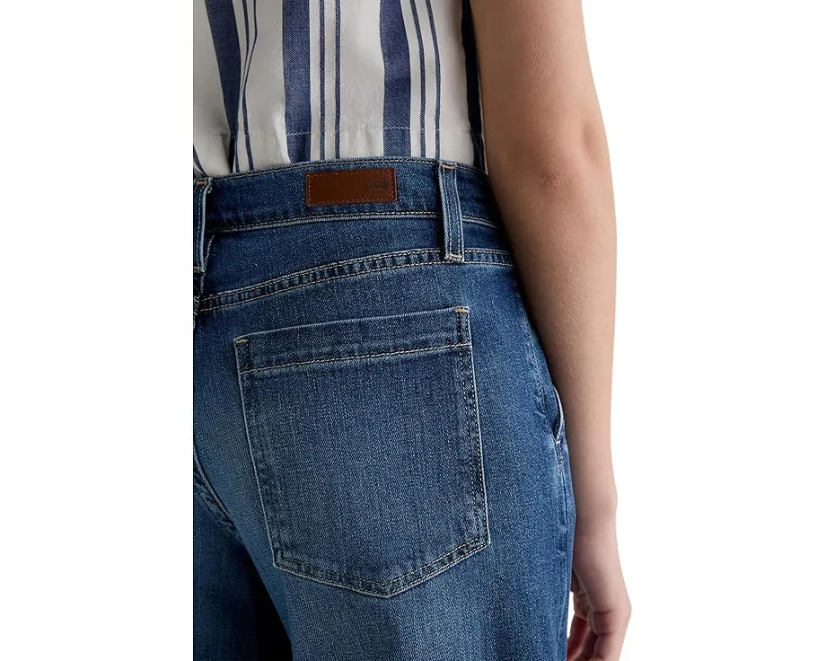 Джинсы AG Jeans Stella с заниженной талией и палаццо в оттенке индиго