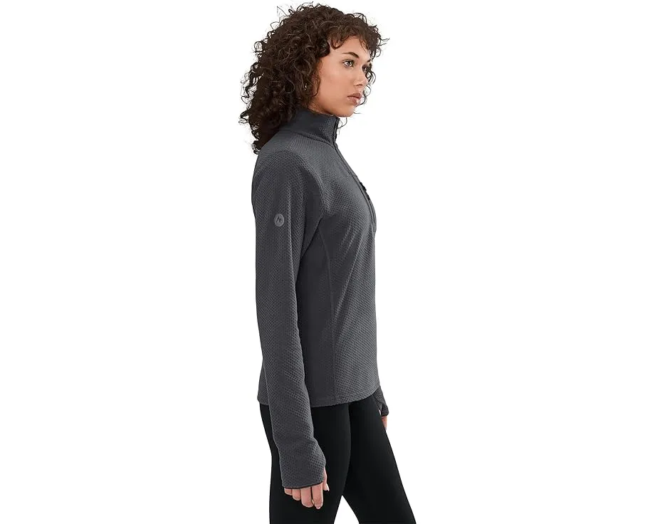 Толстовка Marmot AirFleece 1/2 Zip с нагрудным карманом и перепонками для большого пальца