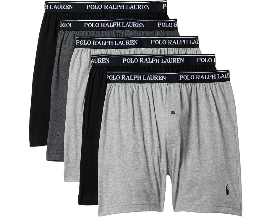 Комплект боксеров Polo Ralph Lauren Classic Fit Cotton Knit 5 штук