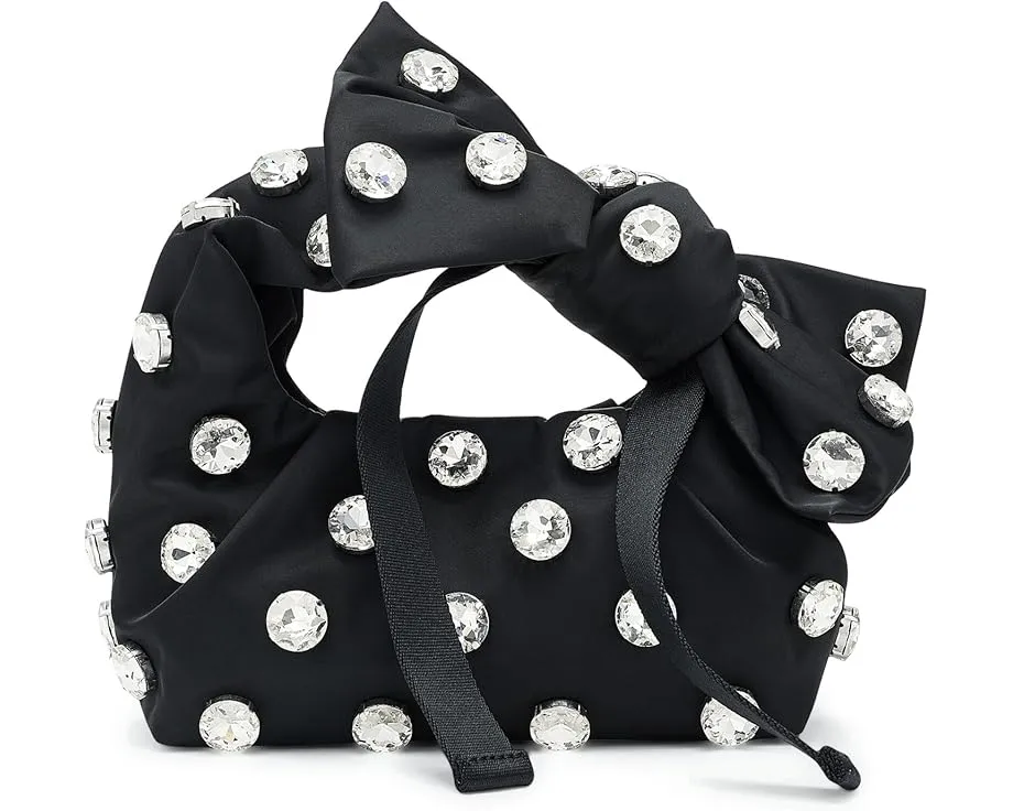 Мини-сумка Marc Jacobs The Gem Nylon Bow с бантом и съемным мешочком