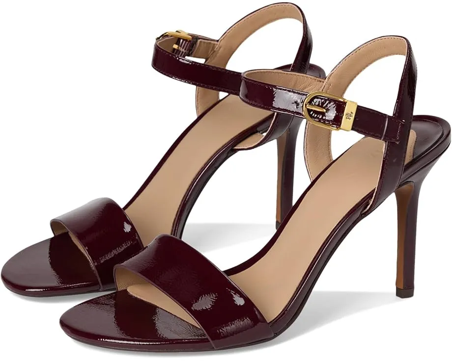 Босоножки Lauren Ralph Lauren Gwen из жатой лаковой кожи