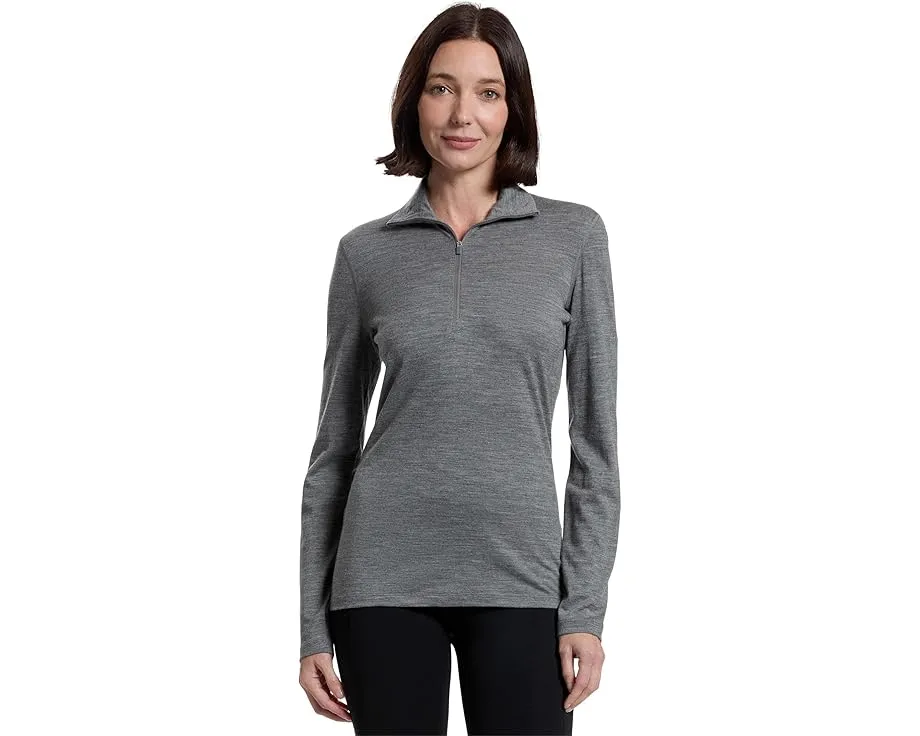 Термобелье Icebreaker Merino 200 Oasis с длинным рукавом и полузастежкой