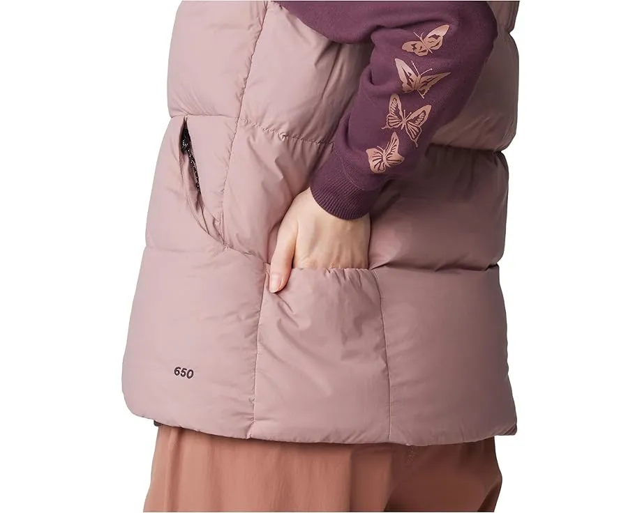 Mountain Hardwear жилет Nevadan Down с утеплителем из пуха и капюшоном