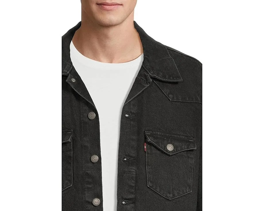 Джинсовая куртка Western Trucker с кокеткой и расслабленным кроем Levi's®