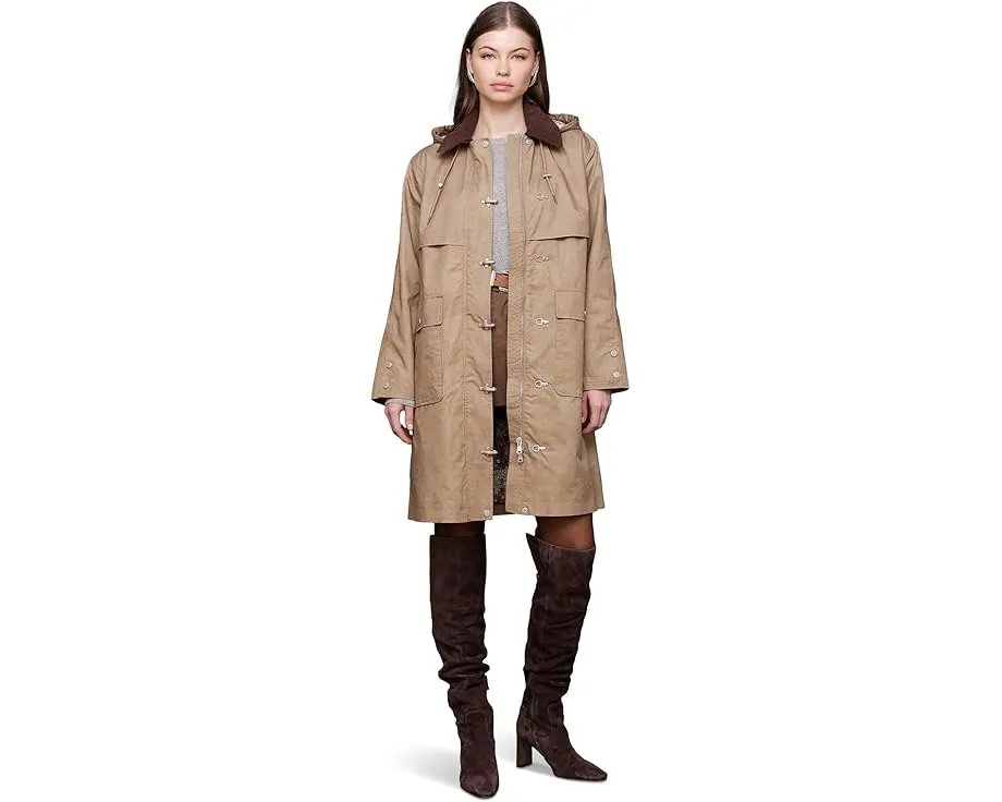 Дождевой анорак Avec Les Filles с отстегивающимся капюшоном