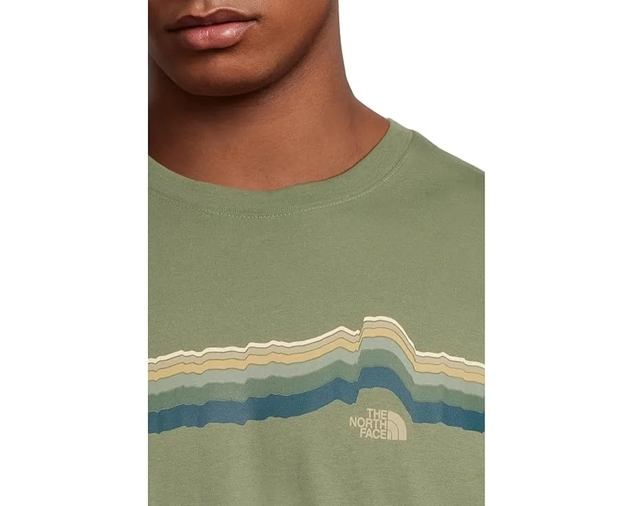 Футболка The North Face Evolution Tequila Sunrise с короткими рукавами и графическим принтом