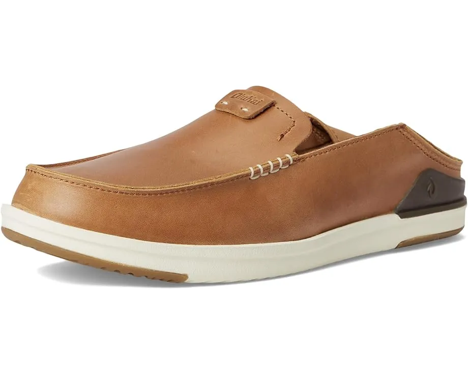 OluKai Kakaha мокасины из цельной кожи со съемной стелькой