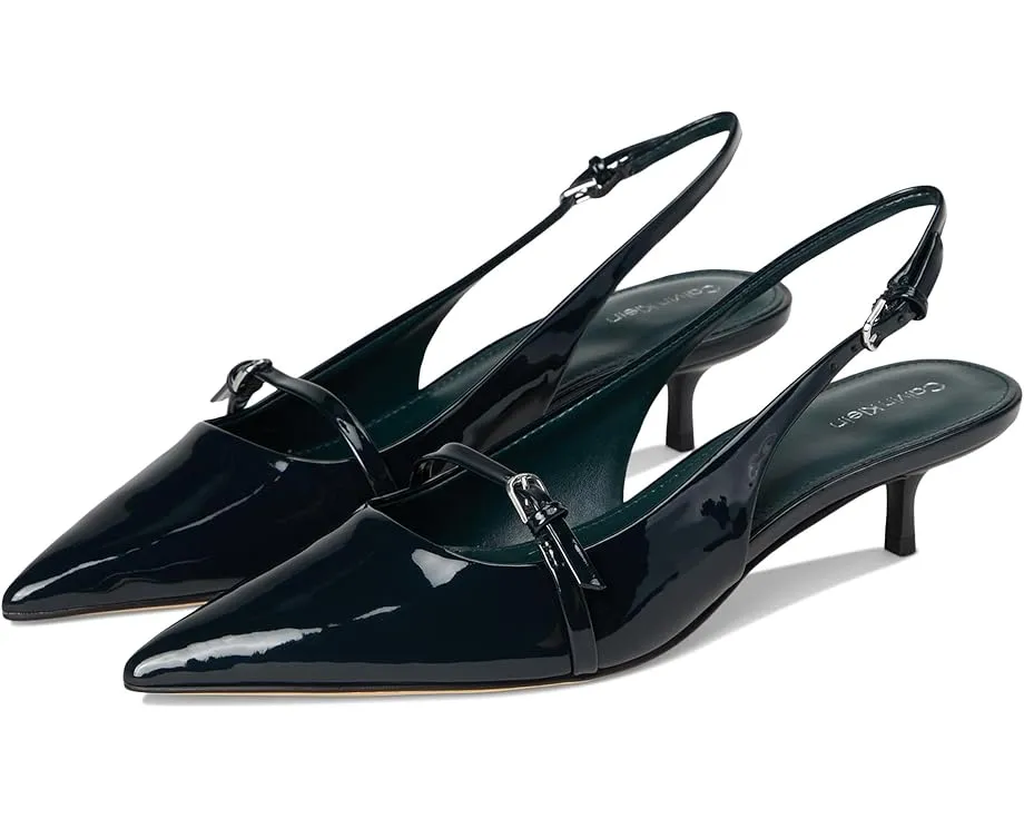 Туфли-лодочки Calvin Klein Simira с ремешком на щиколотке и каблуком kitten heel