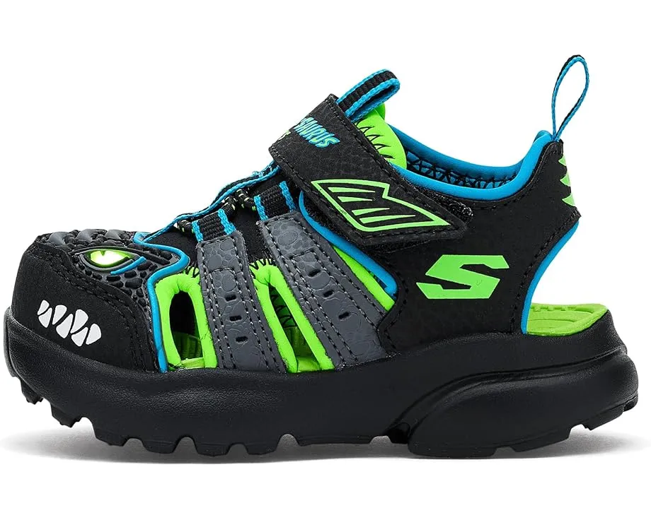 Детские сандалии SKECHERS KIDS Razor Splash со светящимися элементами