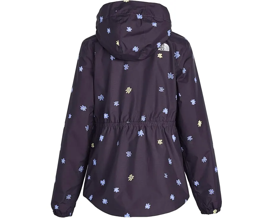 Детская куртка The North Face Kids Antora Rain Jacket Print с цветочным принтом