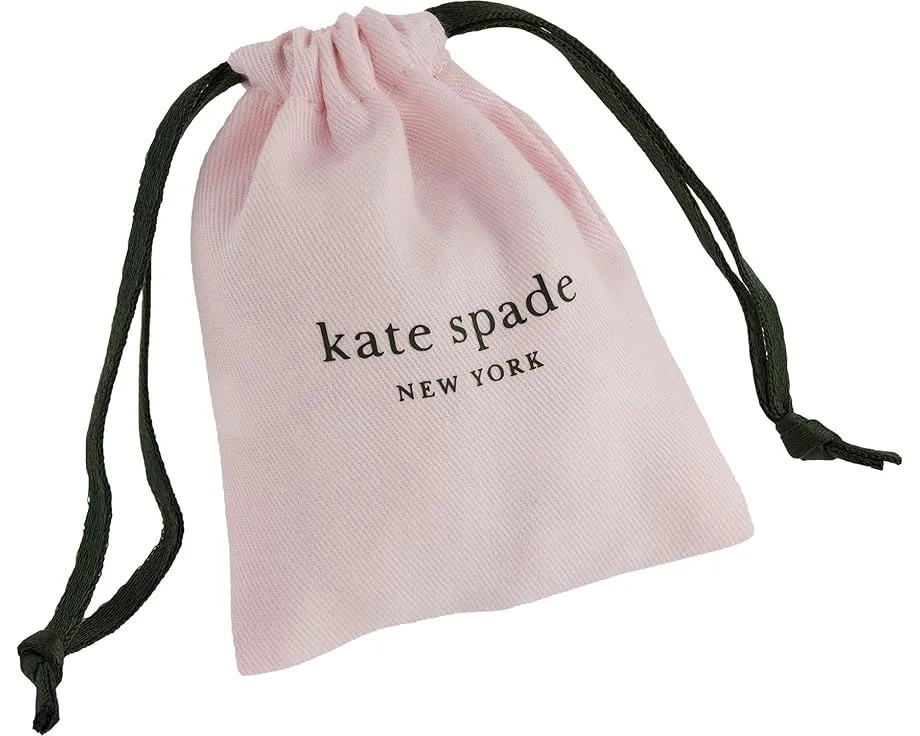 Серьги-гвоздики Kate Spade New York My Love в форме сердца со вставкой