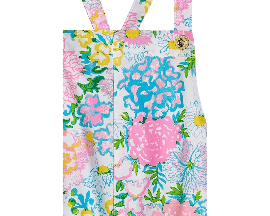 Детское платье-комбинезон Varney от Lilly Pulitzer с цветочным принтом
