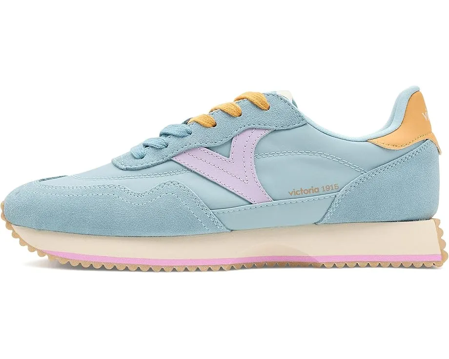 Кроссовки Victoria Cosmos из замши с двойной шнуровкой