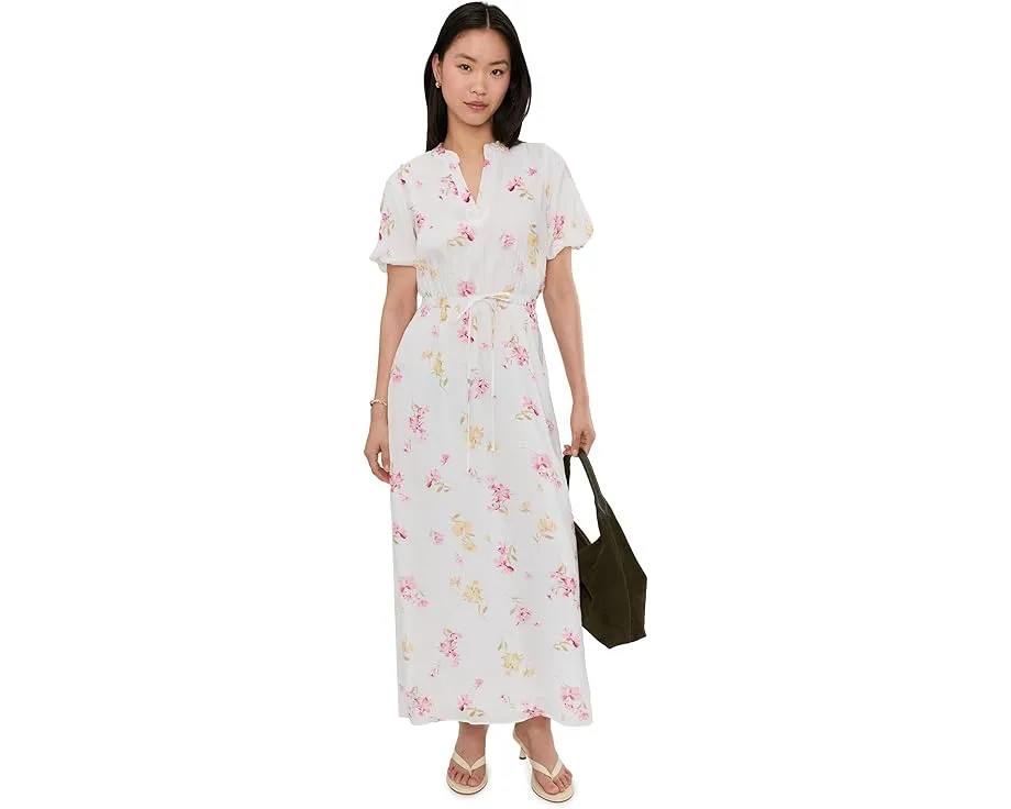 Vince Camuto макси-платье с рукавами-фонариками и цветочным принтом на запахе