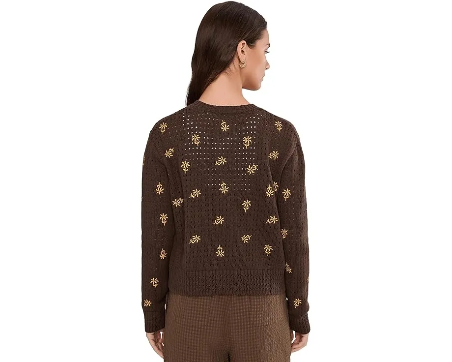 Кардиган Bianca Embroidered Cardigan от Toad&Co с вышивкой и удлиненным силуэтом