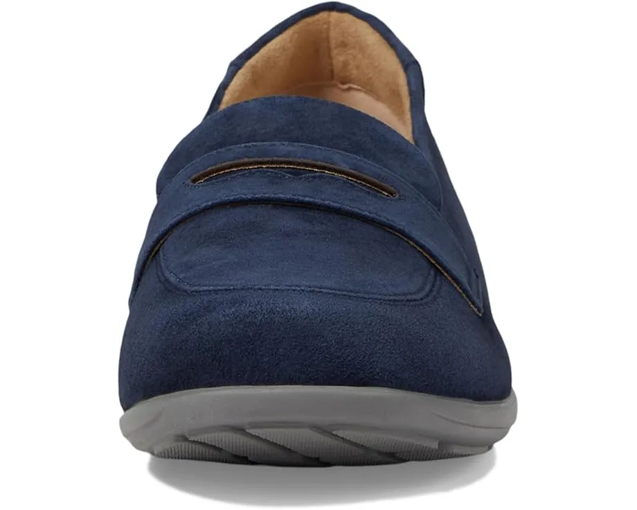 Балетки Propet Yetta на платформе из кожи или замши со съемной стелькой