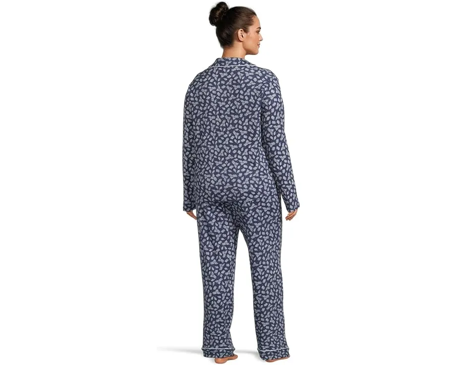 Пижамный комплект Plus Jolly & Bright с контрастной окантовкой Karen Neuburger