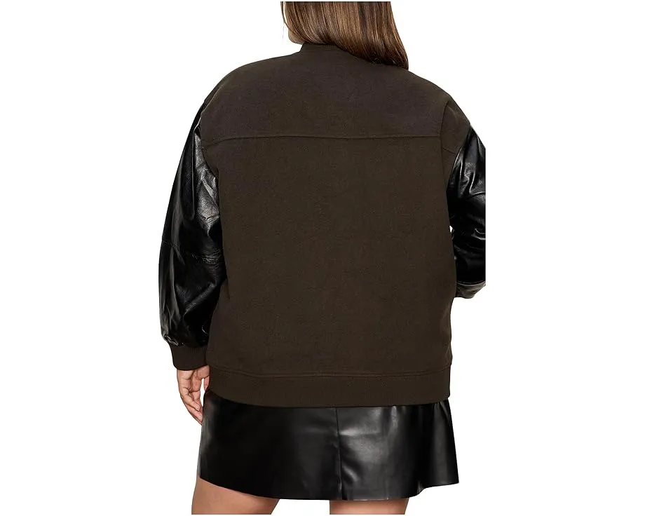 Клубная ваarsity куртка Sanctuary с контрастными рукавами