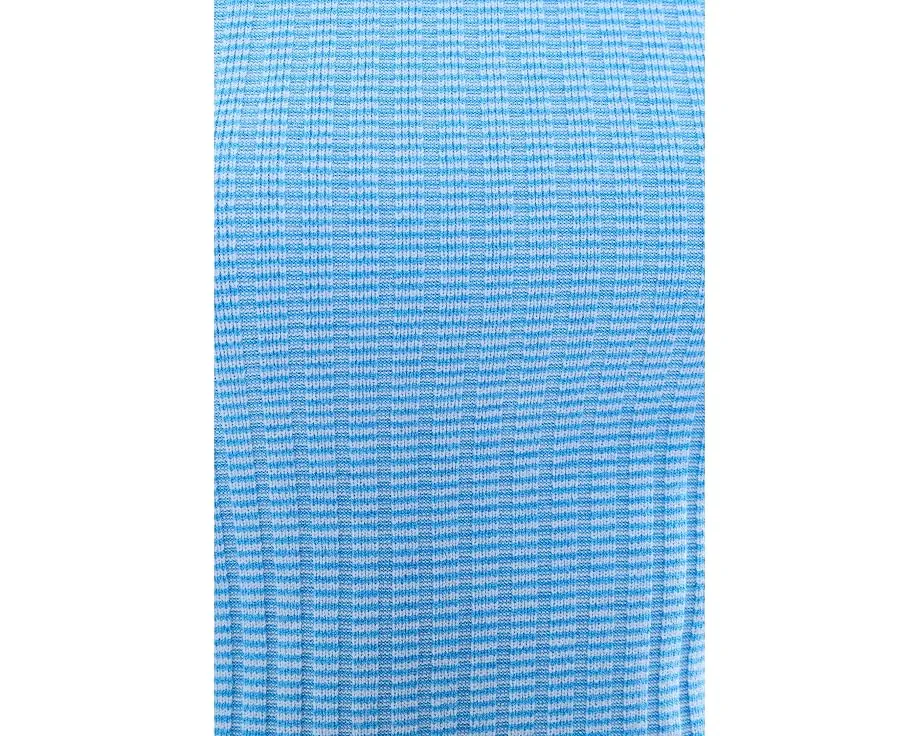 Varley Hanson Rib Knit Tank в дымчато-голубом цвете