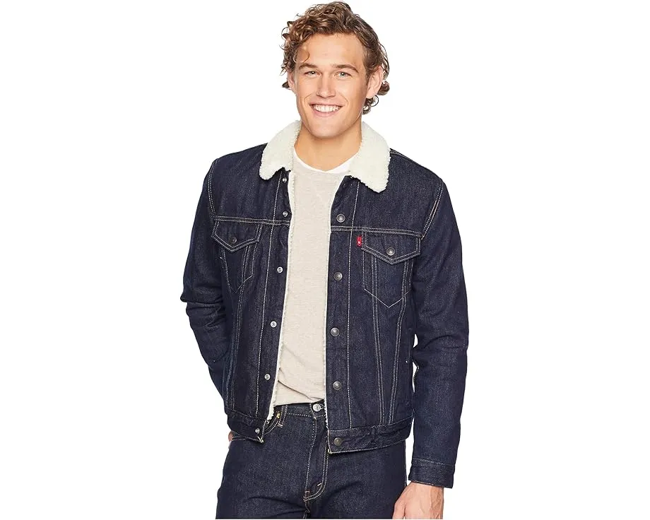 Куртка Levi's® Mens Type III Sherpa Trucker с подкладкой из шерпы