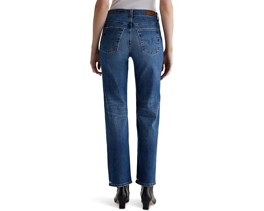 Джинсы AG Jeans Brinley Mid Rise Straight посадки mid rise