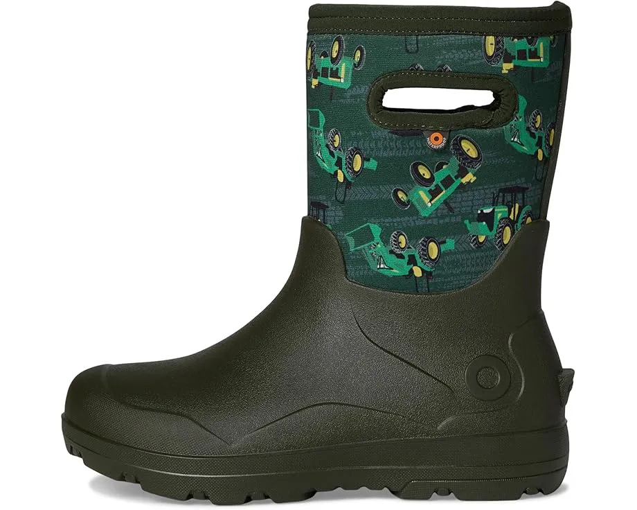 Детские сапоги Bogs Kids York Seamless с принтом тракторов и водонепроницаемым верхом