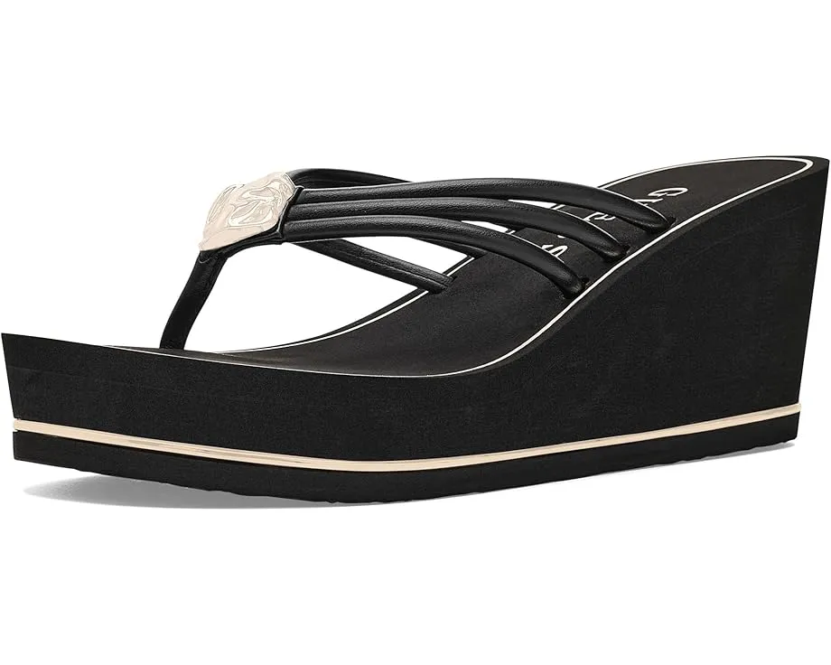 Босоножки GUESS Sabrie на платформе и танкетке