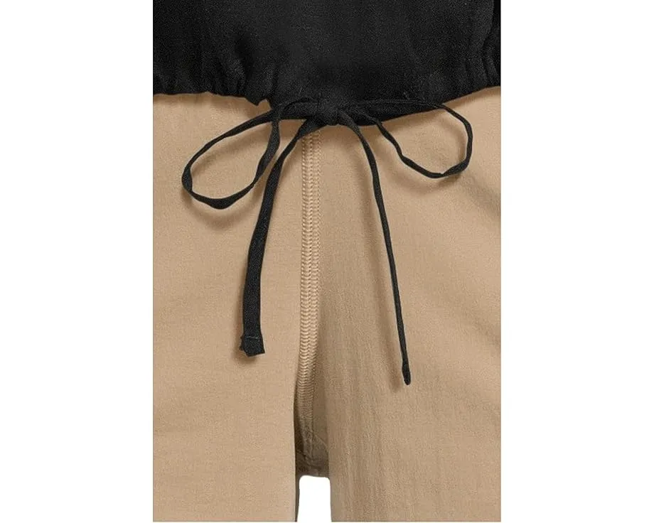 Топ Prana Laguna Heights с коротким рукавом и сборками