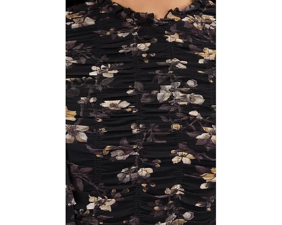 Платье AllSaints Portia с цветочным принтом из переработанного полиэстера